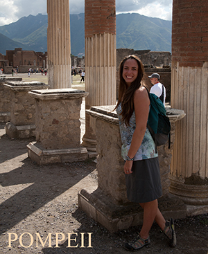 Renee Railsback at Pompeii
